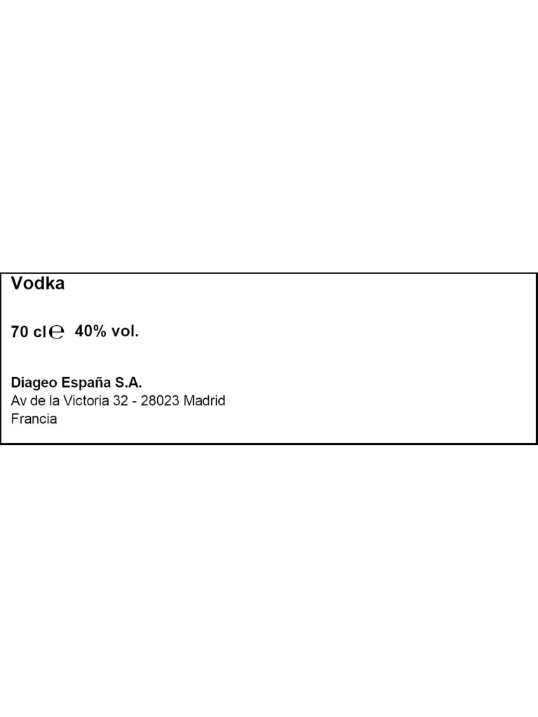 Vodka Ciroc 70cl