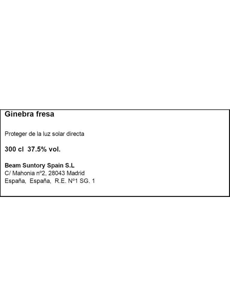 Ginebra Larios Rosé 3L